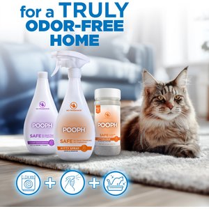 POOPH Litterizer Cat Litter Deodorizer, 12-fl oz bottle