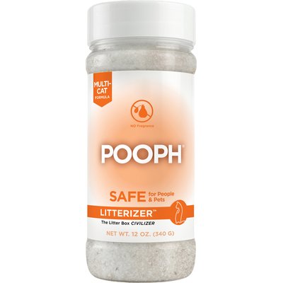 POOPH POOPH Litterizer Cat Litter Deodorizer, 12-fl oz bottle