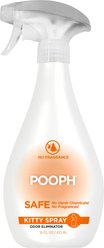 POOPH Kitty Litter Spray Cat Deodorizer, 16-fl oz bottle