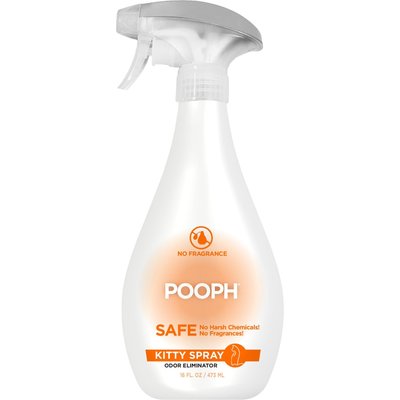 POOPH POOPH Kitty Litter Spray Cat Deodorizer, 16-fl oz bottle