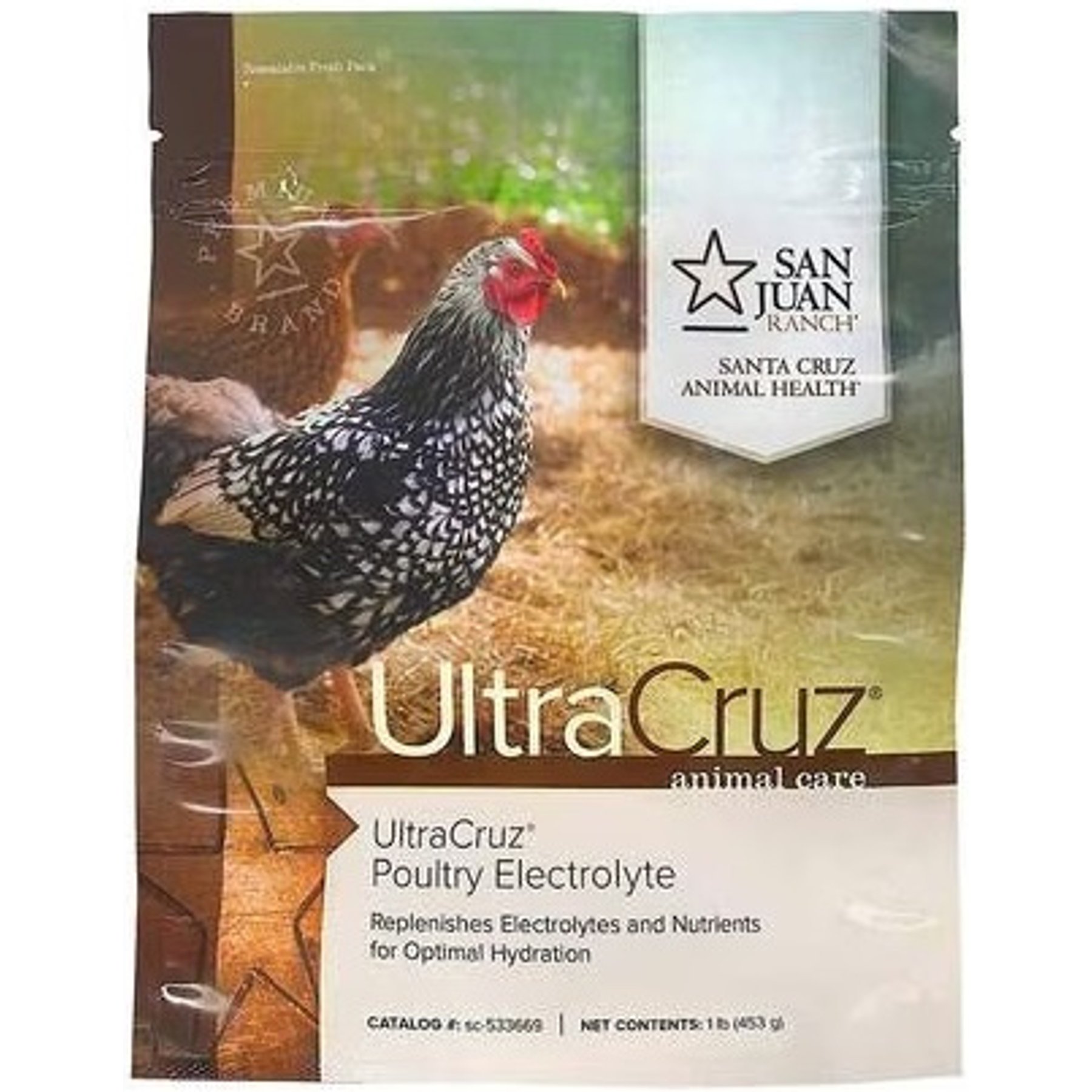 UltraCruz Electrolyte Poultry Supplement, 1-lb bag