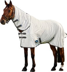 WeatherBeeta ComFiTec Tyro Horse Fly Sheet Combo, White/Charcoal, 78-in slide 2 of 8