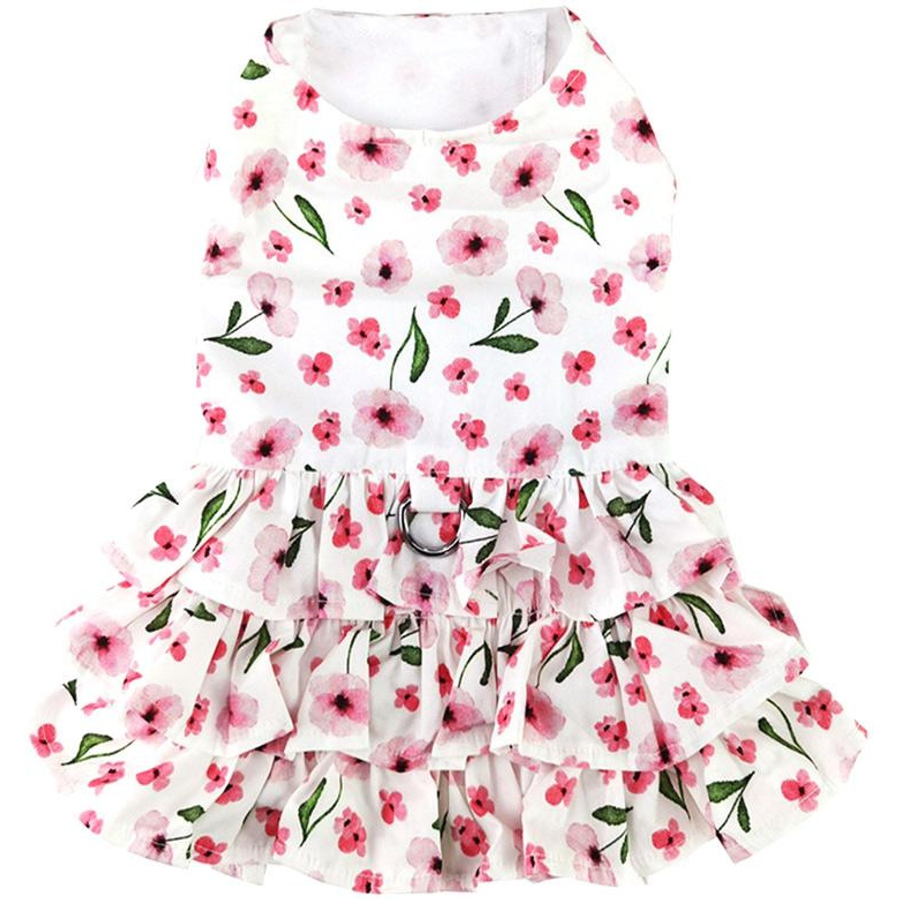 Doggie Design Spring Wildflower Dog Dress, Small