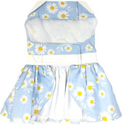 Doggie Design Blue Daisy Dog Dress, X-Large slide 2 of 4