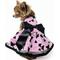 Show in main carousel: Doggie Design All Aflutter Dog Dress, Pink/Black, Large slide 2 of 4
