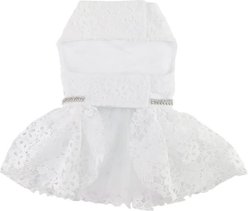 Doggie Design White Lace Dog Wedding Dress, X-Large slide 2 of 5