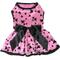 Show in main carousel: Doggie Design All Aflutter Dog Dress, Pink/Black, Large slide 1 of 4