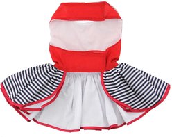 Doggie Design Sailor Girl Dress, Red, Medium slide 2 of 4