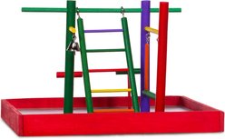 Prevue Pet Products Parakeet Park Bird Playground, Red