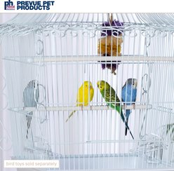 Prevue Pet Products Scrollwork Bird Cage, White slide 2 of 9