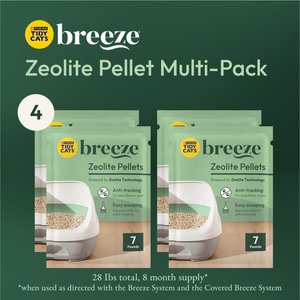 Tidy Cats Breeze Unscented Cat Litter Pellets, 7-lb bag