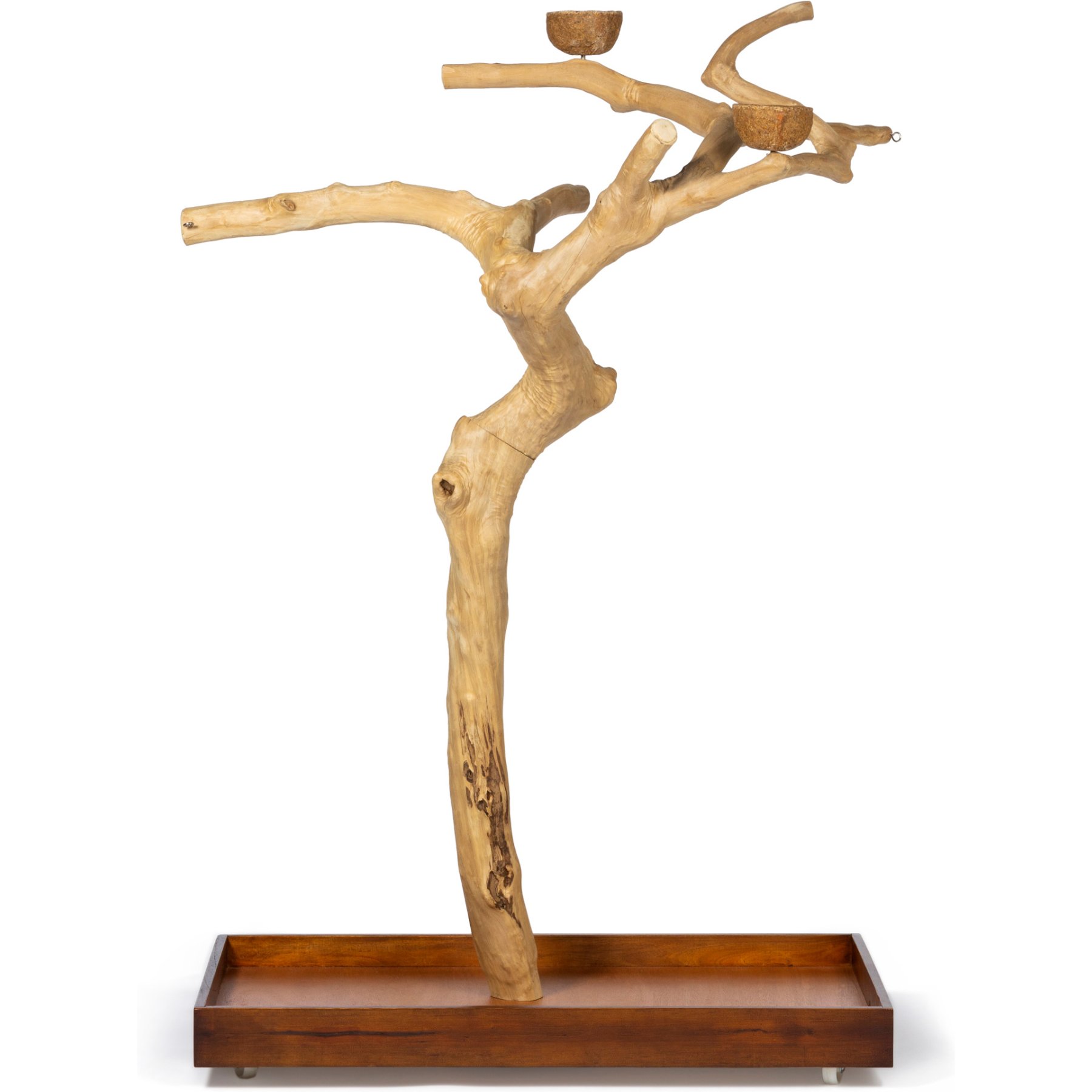 Prevue Pet Products Coffeawood Tree Style #2 Floor Bird Playstand, Brown, Large
