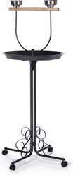 Prevue Pet Products Round Bird Playstand, Black, Small