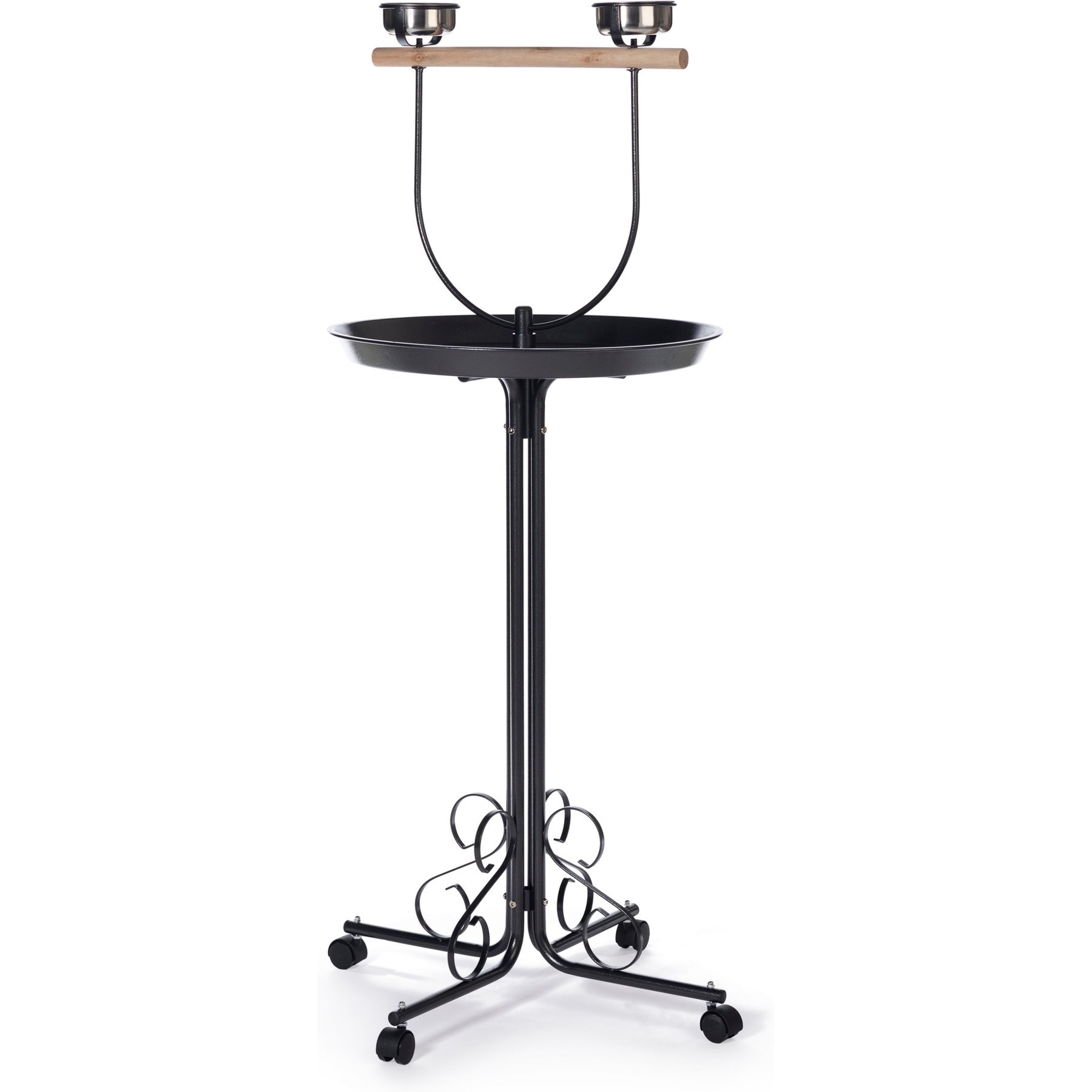 Prevue Pet Products Round Bird Playstand, Black, Small