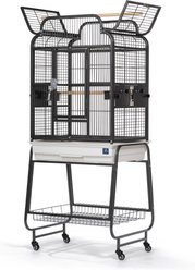Prevue Pet Products On the Fly Playtop Bird Cage, Black