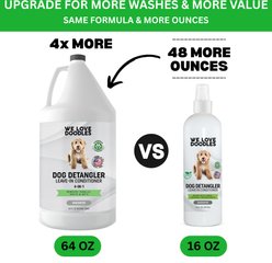 We Love Doodles 4-in-1 Detangler Unscented Dog Conditioner, 64-fl oz bottle slide 2 of 7