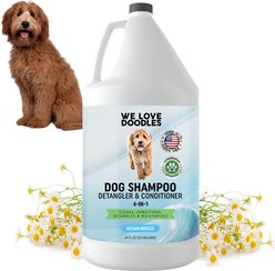 We Love Doodles Detangling Ocean Breeze Scent Dog Shampoo, 64-fl oz bottle