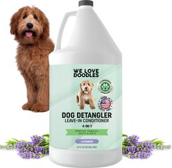 We Love Doodles 2-in-1 Detangler Lavender Scent Dog Conditioner, 64-fl oz bottle