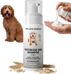 We Love Doodles Waterless Unscented Dog Shampoo, 7.1-fl oz bottle