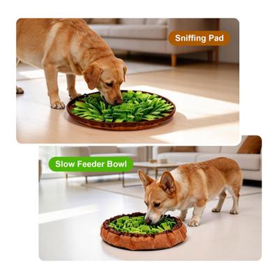 Show full view: Potaroma Interactive Feed Game Stress Relief Snuffle Mat Toy for Dogs, Multicolor slide 2 of 7