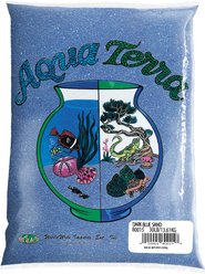 Aqua Terra Aquarium & Terrarium Sand, 5-lb bag, Dark Blue slide 1 of 2