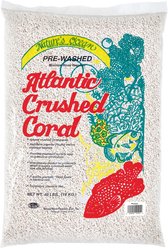 Nature's Ocean Atlantic Crushed Coral #4 with Aragonite, White, 20-lb bag slide 1 of 2