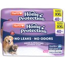 Hartz Home Protection Super Absorbent Odor Eliminating Lavender Scented No Leak Dog Pads, XX-Large, 80 count