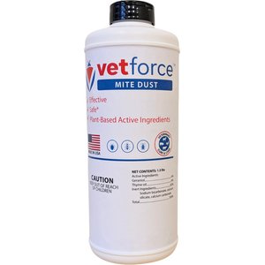 Vetforce Mite Dust Powder Livestock Insect Control, 1.5-lb bottle