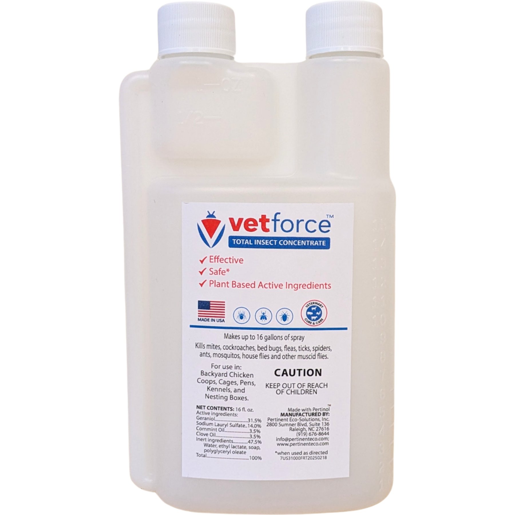 Vetforce Total Insect Concentrate Liquid Livestock Insect Control, 16-fl oz bottle