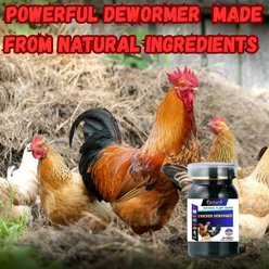 Crown Pet Supplies All Natural Plant Based Dewormer Tablet Chicken Supplement, 100 count slide 2 of 7