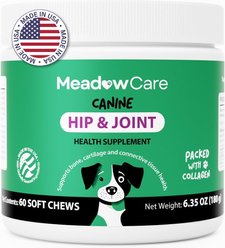 MeadowCare Soft Chew Hip & Joint Support Supplement for Dogs, 60 count slide 2 of 8
