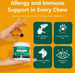 MeadowCare Beef Flavored Soft Chew Skin & Coat Support Supplement for Dogs, 60 count slide 2 of 8