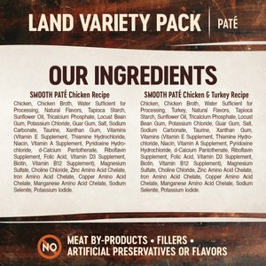 Wellness CORE Tiny Tasters Chicken, Chicken & Turkey Pate Land Variety Pack Grain-Free Cat Food Pouches, 1.75-oz, pack of 12