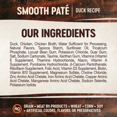 Show full view: Wellness CORE Tiny Tasters Pate Duck Natural Grain-Free Wet Cat Food, 1.75-oz pouch, pack of 12 slide 8 of 11