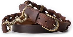 myfamily Ascot Dog Collar, Brown, X-Large: 17 to 21-in neck, 1-in wide slide 2 of 4