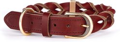 myfamily Ascot Dog Collar, Red, X-Large: 17 to 21-in neck, 1-in wide