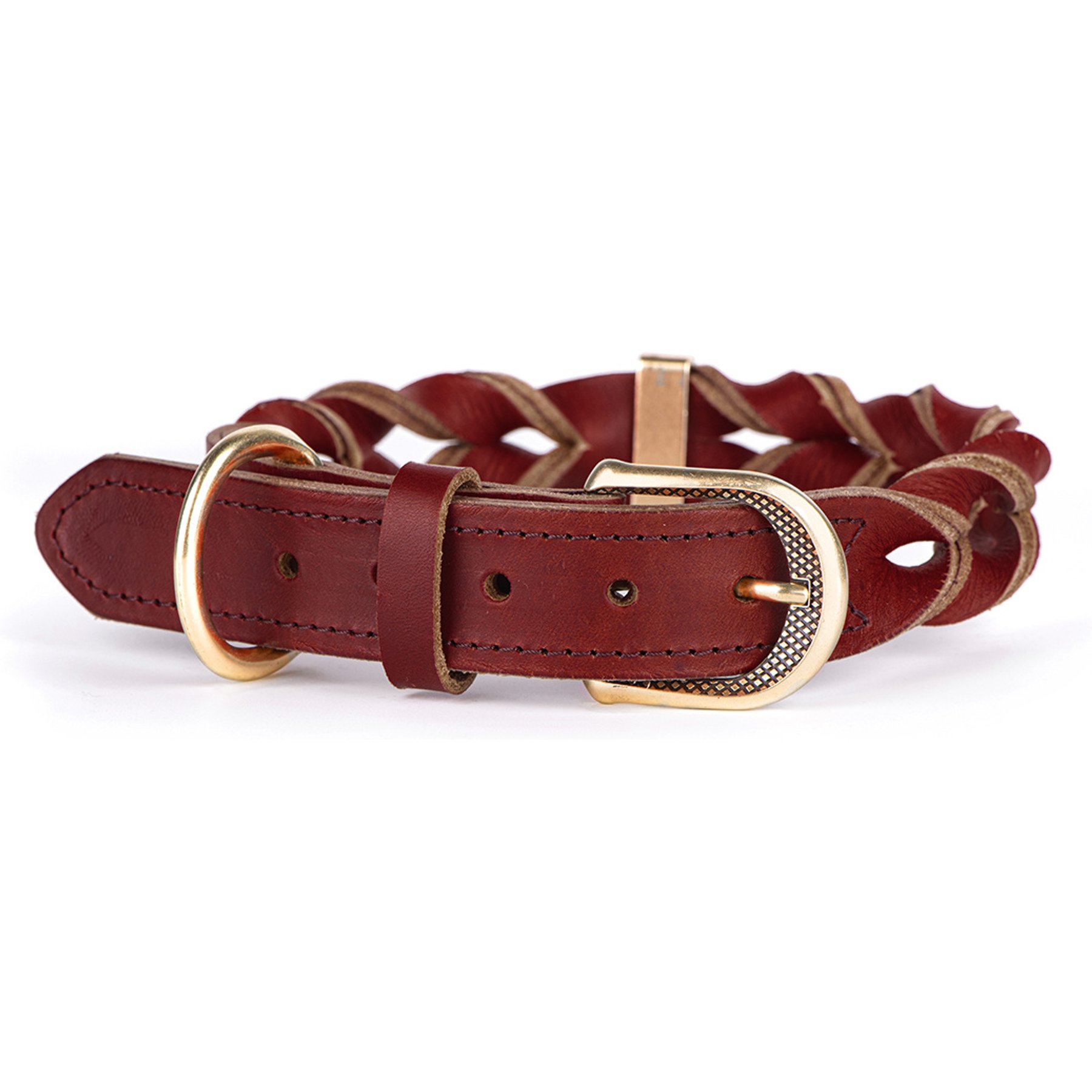 myfamily Ascot Dog Collar, Red, X-Large: 17 to 21-in neck, 1-in wide