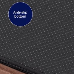 MIXJOY C-Shaped Orthopedic Memory Foam Bolster Dog Bed with Anti-Slip Bottom, Brown, XX-Large slide 2 of 9