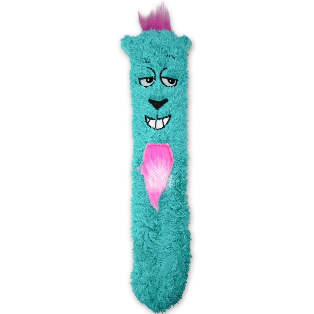 GURU Fry Guys Barnyard Griff Squeaky Crinkle Plush Dog Toy, Large