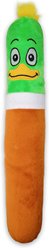GURU Fry Guys Barnyard Doug Squeaky Crinkle Plush Dog Toy, Large