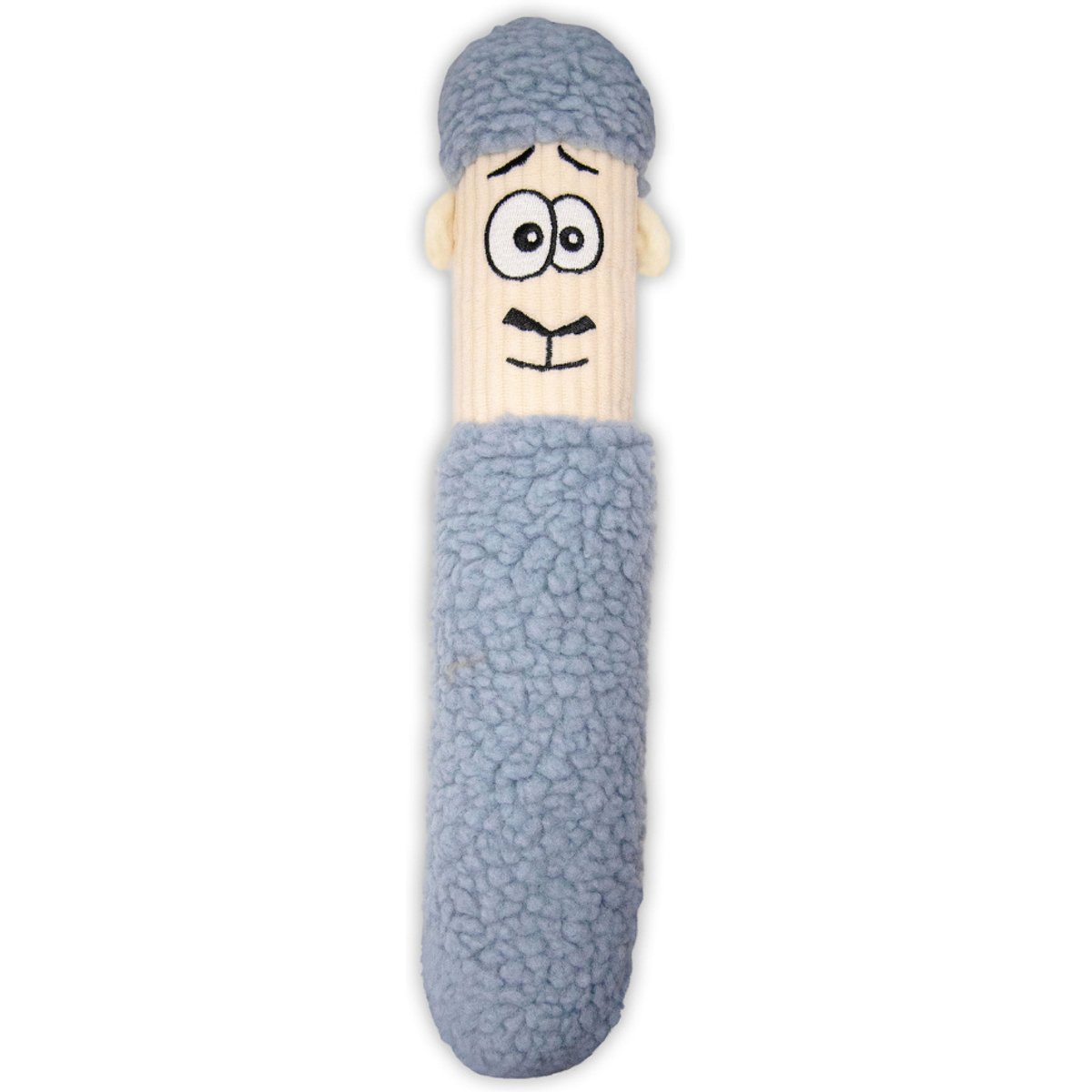 GURU Fry Guys Barnyard Sal Squeaky Crinkle Plush Dog Toy, Large
