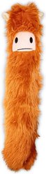 GURU Fry Guys Barnyard Bossy Squeaky Crinkle Plush Dog Toy, Large