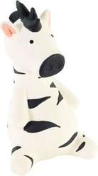 Rascals by Coastal Latex Squeaky Tough Chew Dog Toy, Zebra