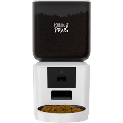 Penthouse Paws Penthouse Paws Smart Maxx HD Dog & Cat Feeder, White