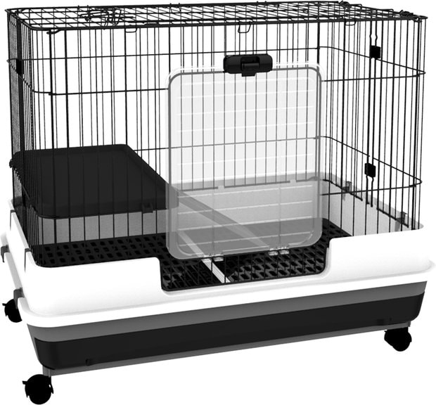 Empty Rabbit Cage Rabbit Cages | Chewy