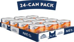 Natural Balance Limited Ingredient Reserve Duck & Green Pea Recipe Wet Cat Food, 5.5-oz can, case of 24 slide 2 of 9