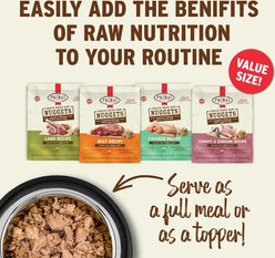 Primal Turkey & Sardine Formula Nuggets Grain-Free Raw Freeze-Dried Dog Food, 30-oz bag slide 2 of 8