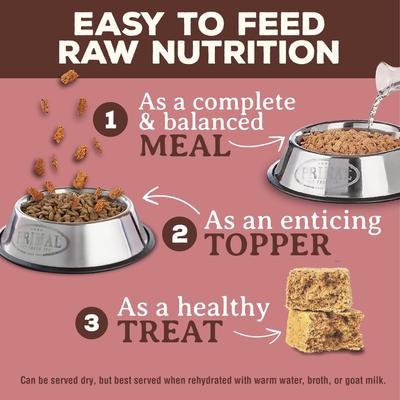 Show full view: Primal Turkey & Sardine Formula Nuggets Grain-Free Raw Freeze-Dried Dog Food, 30-oz bag slide 7 of 10