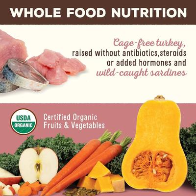 Show full view: Primal Turkey & Sardine Formula Nuggets Grain-Free Raw Freeze-Dried Dog Food, 30-oz bag slide 8 of 10