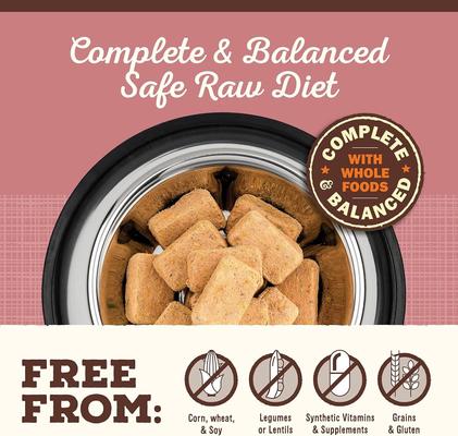 Show full view: Primal Turkey & Sardine Formula Nuggets Grain-Free Raw Freeze-Dried Dog Food, 30-oz bag slide 4 of 10